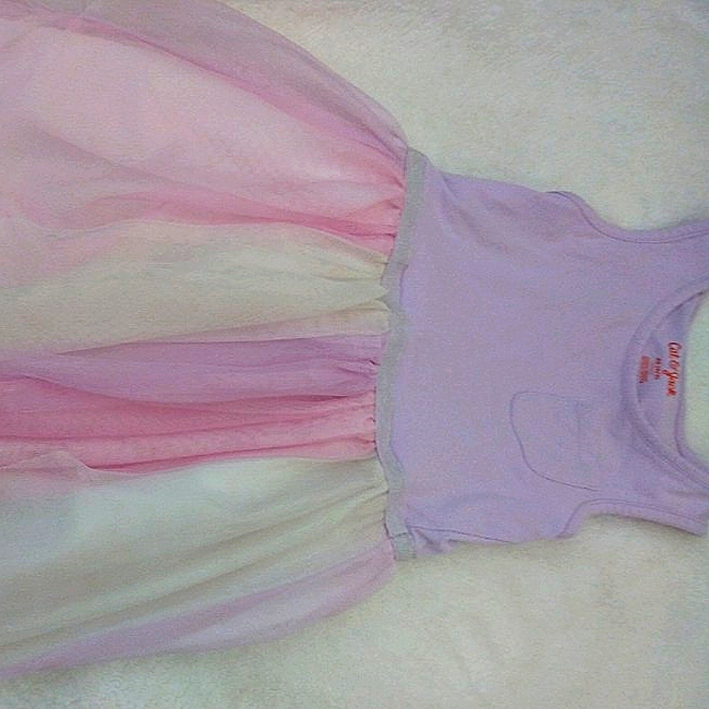 3/$15 Cat&Jack pastel colored sleeveless ballerina skirt dtess